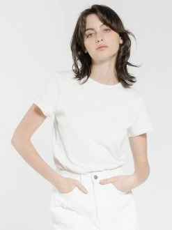 Thrills Co. Hemp Slim Tee - Dirty White
