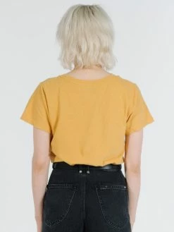 Thrills Co. Soulfire Band Tee - Mineral Yellow