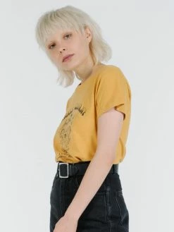 Thrills Co. Soulfire Band Tee - Mineral Yellow
