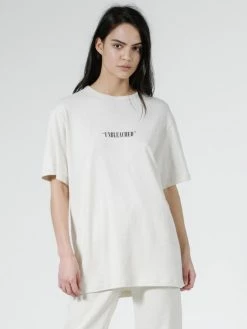 Thrills Co. Hemp Unbleached Merch Tee - Unbleached
