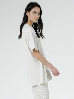 Thrills Co. Hemp Unbleached Merch Tee - Unbleached