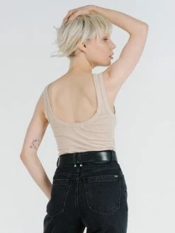 Thrills Co. Hemp Retro Tank - Nude