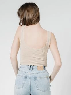 Thrills Co. Hemp Retro Tank - Nude