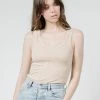 Thrills Co. Hemp Retro Tank - Nude