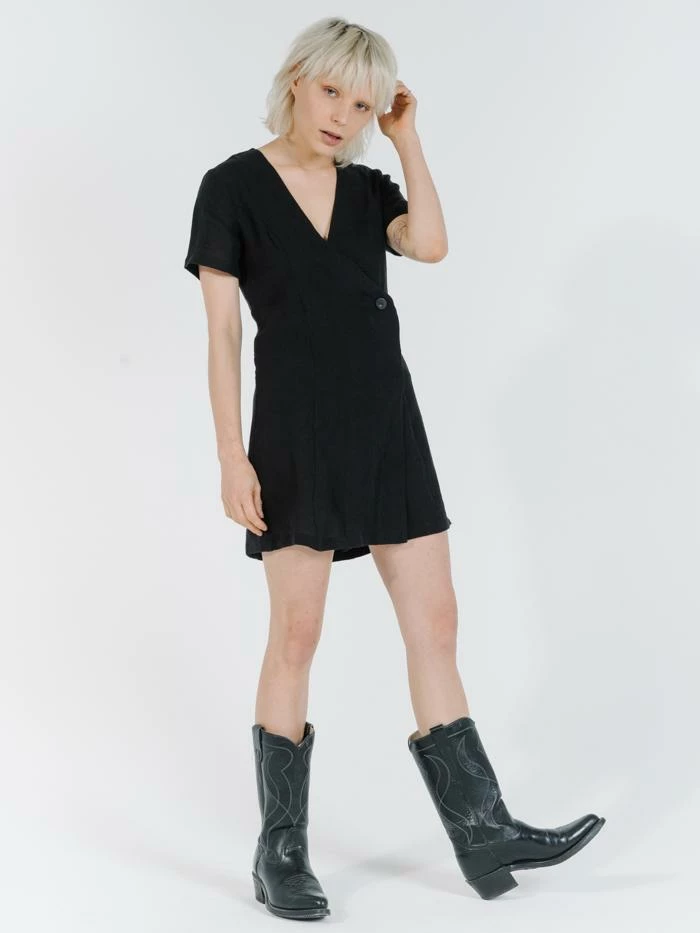 Thrills Co. Frida Dress - Black 5 Thrills Co. Frida Dress - Black