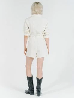 Thrills Co. Utility Short Leg Coverall - Natural