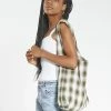 Thrills Co. Angel Check Slouch Bag - Dark Olive Accessories