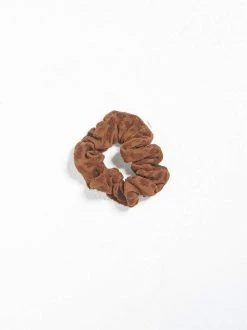 Thrills Co. Panthera Towelling Scrunchie - Tobacco Accessories