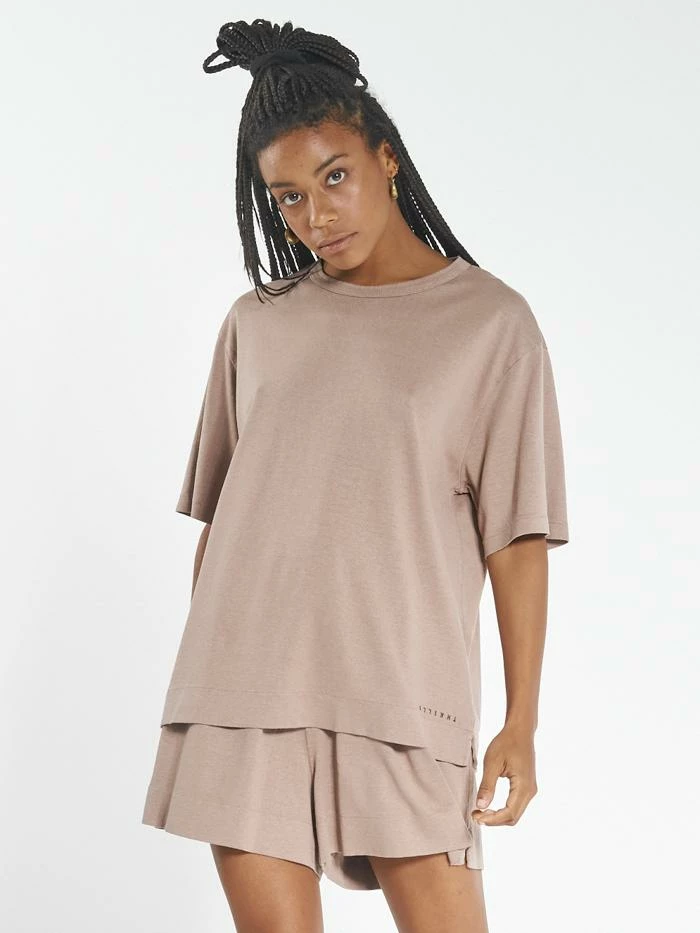 Thrills Co. Hemp Merch Box Tee - Yak 3 Thrills Co. Hemp Merch Box Tee - Yak