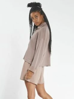 Thrills Co. Hemp 3/4 Zip Pullover - Yak 1% For The Planet