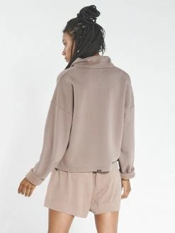 Thrills Co. Hemp 3/4 Zip Pullover - Yak 1% For The Planet