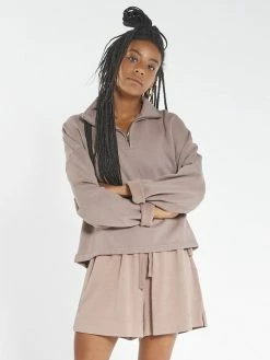 Thrills Co. Hemp 3/4 Zip Pullover - Yak 1% For The Planet