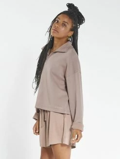 Thrills Co. Hemp 3/4 Zip Pullover - Yak 1% For The Planet