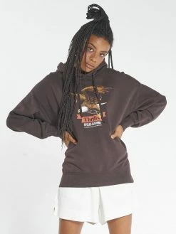 Thrills Co. Sweaters & Fleece Eighty Three Slouch Hood - Postal Brown