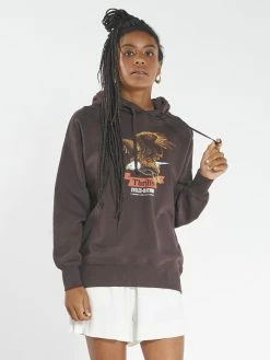 Thrills Co. Sweaters & Fleece Eighty Three Slouch Hood - Postal Brown