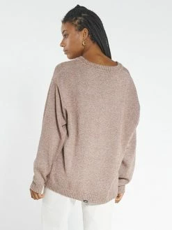 Thrills Co. Sweaters & Fleece Mellow Slouch Knit - Tobacco