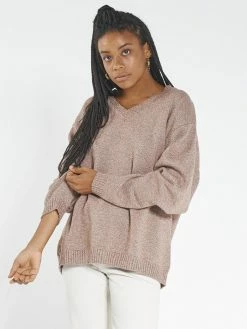 Thrills Co. Sweaters & Fleece Mellow Slouch Knit - Tobacco