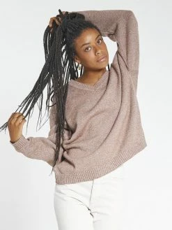 Thrills Co. Sweaters & Fleece Mellow Slouch Knit - Tobacco