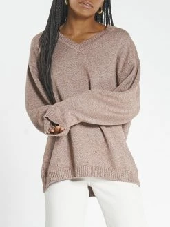 Thrills Co. Sweaters & Fleece Mellow Slouch Knit - Tobacco