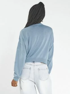 Thrills Co. Vapour Knit - Steel Blue