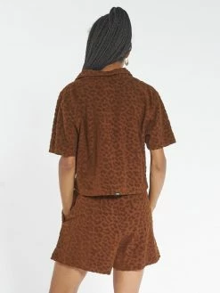 Thrills Co. Panthera Terry Field Short - Tobacco Shorts & Skirts 11 Thrills Co. Panthera Terry Field Short - Tobacco Shorts & Skirts