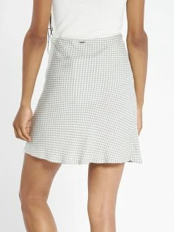Thrills Co. Aalto Mini Bias Skirt - Eucalyptus Shorts & Skirts