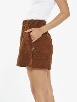 Thrills Co. Panthera Terry Field Short - Tobacco Shorts & Skirts 10 Thrills Co. Panthera Terry Field Short - Tobacco Shorts & Skirts