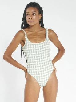 Thrills Co. Aalto High One Piece - Eucalyptus
