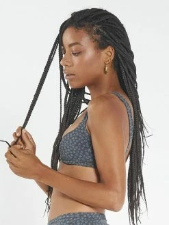 Thrills Co. Royal Bloom Underwire Top - Royal Blue