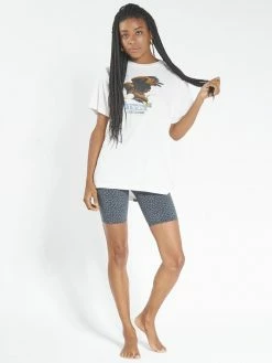 Thrills Co. Royal Bloom Bike Short - Royal Blue Shorts & Skirts