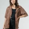 Thrills Co. Tops & Tees Panthera Slouch Shirt - Mustang Brown