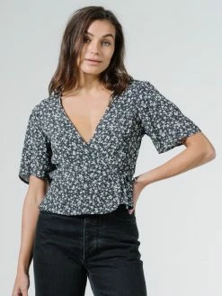 Thrills Co. Acacia Blouse - Black