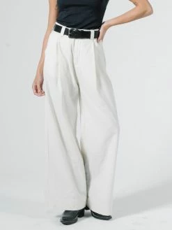 Thrills Co. Artist Pant - Heritage White Linen