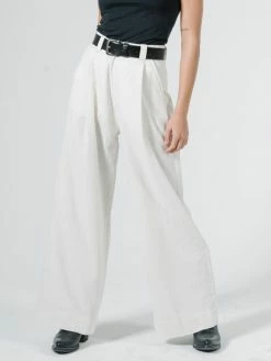 Thrills Co. Artist Pant - Heritage White Linen