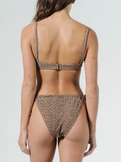 Thrills Co. Swim Panthera String Bikini Pant - Mustang Brown