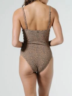 Thrills Co. Panthera Underwire One Piece - Mustang Brown
