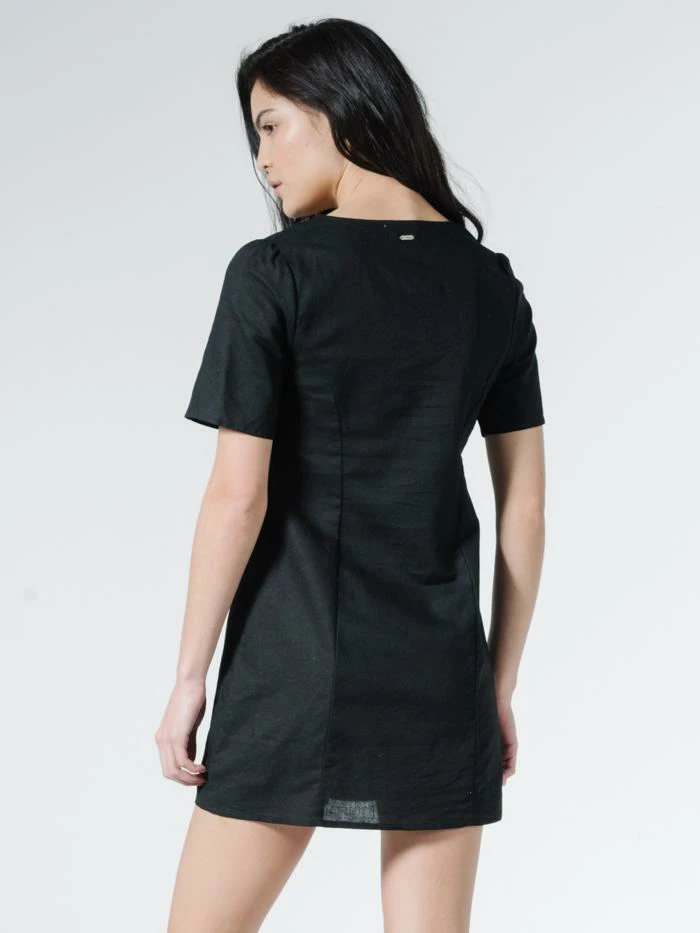 Thrills Co. Dresses Lora Dress - Black 4 Thrills Co. Dresses Lora Dress - Black