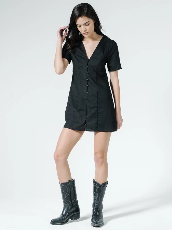 Thrills Co. Dresses Lora Dress - Black 6 Thrills Co. Dresses Lora Dress - Black