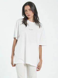 Thrills Co. 1% For The Planet Thrills Stamp Merch Fit Tee - Tofu