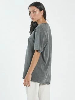 Thrills Co. Halfway To Nowhere Merch Fit Tee - Merch Black Tops & Tees