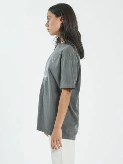 Thrills Co. Halfway To Nowhere Merch Fit Tee - Merch Black Tops & Tees