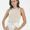 Thrills Co. 1% For The Planet Minimal Thrills Racer Front Tank - Nude 2 Thrills Co. 1% For The Planet Minimal Thrills Racer Front Tank - Nude