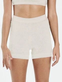 Thrills Co. Shorts & Skirts Claire Knitted Short - Unbleached