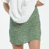 Thrills Co. Shorts & Skirts Bloom Mini Bias Skirt - Cactus