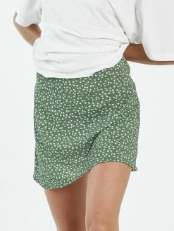 Thrills Co. Shorts & Skirts Bloom Mini Bias Skirt - Cactus