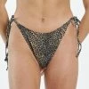 Thrills Co. Wayward String Bikini Bottom - Black 1% For The Planet