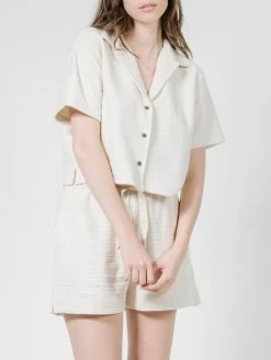 Thrills Co. Terry Field Short - Unbleached