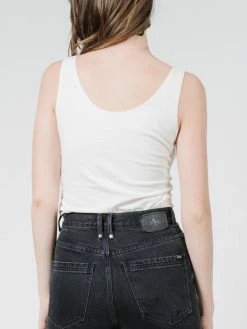 Thrills Co. Tops & Tees Bodice Tank - Dirty White