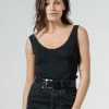 Thrills Co. Hemp Bodice Tank - Black 1 Thrills Co. Hemp Bodice Tank - Black