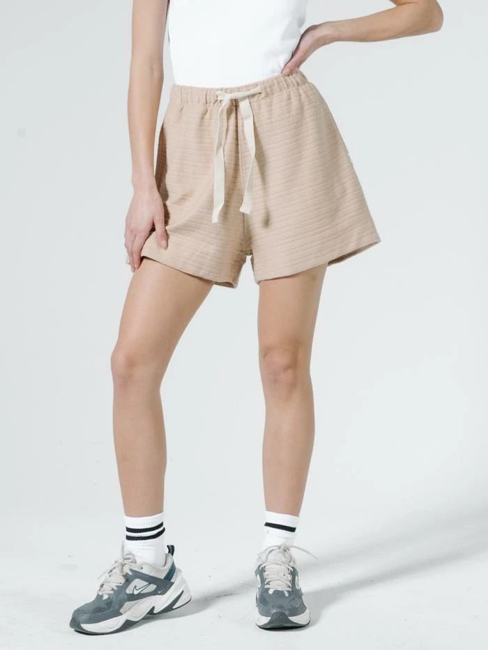 Thrills Co. Terry Field Short - Almond Shorts & Skirts 3 Thrills Co. Terry Field Short - Almond Shorts & Skirts